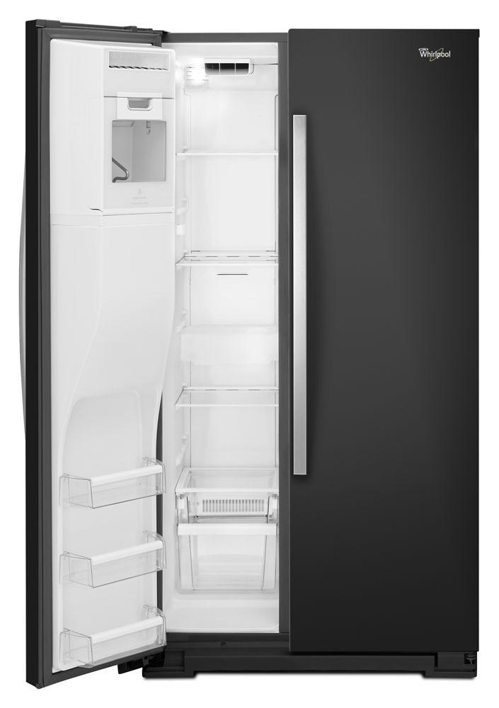 Whirlpool 36-inch Wide Side-by-Side Refrigerator with Temperature Control - 26 cu. ft.