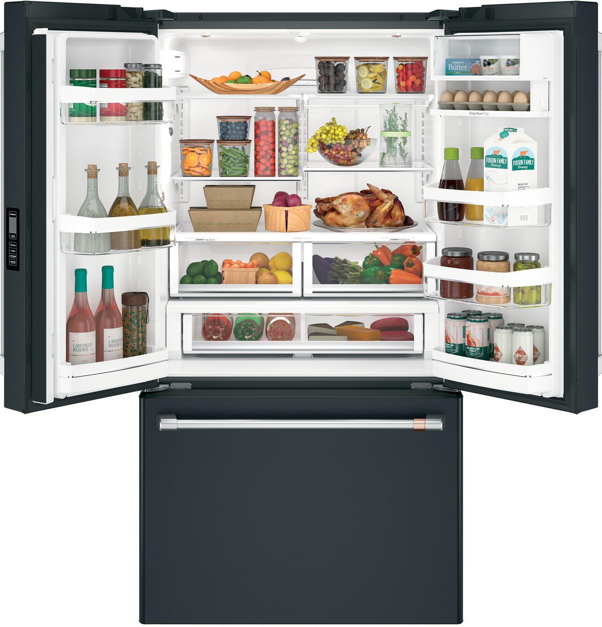 Cafe CWE23SP3MD1 Caf(eback)™ ENERGY STAR® 23.1 Cu. Ft. Smart Counter-Depth French-Door Refrigerator