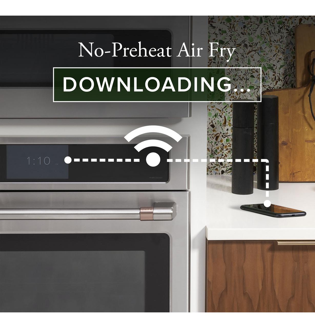 Cafe CKD70DP2NS1 CAF(EBACK)™ 27" Smart Double Wall Oven with Convection