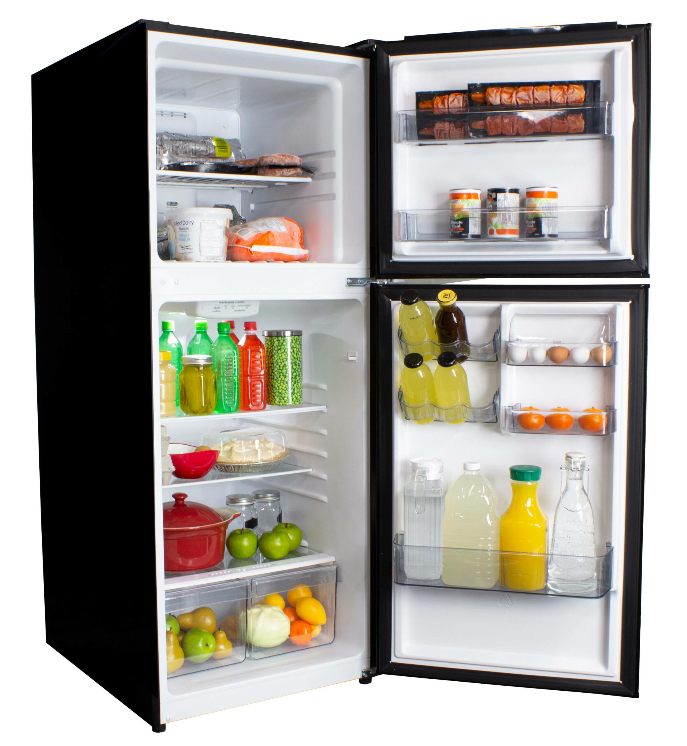 DFF101B1BDB Danby 10.1 cu. ft. Top Mount Apartment Size Fridge in Black