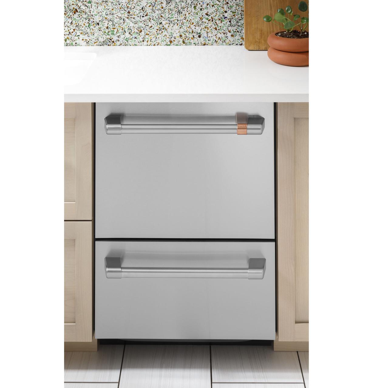 CDD420P2TS1 by Cafe - Café™ Dishwasher Double Drawer