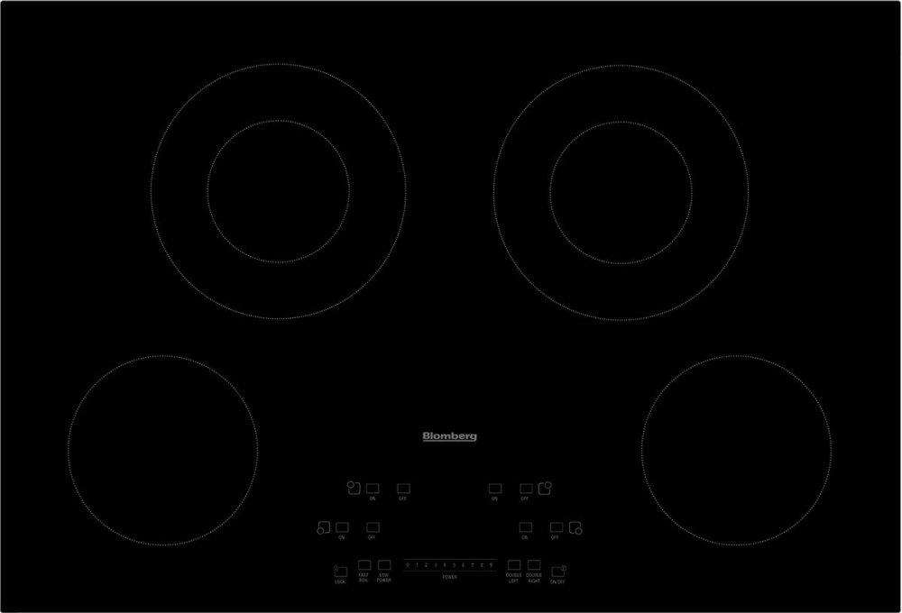 Blomberg Appliances 30in electric cooktop, 4 burner, touch controls