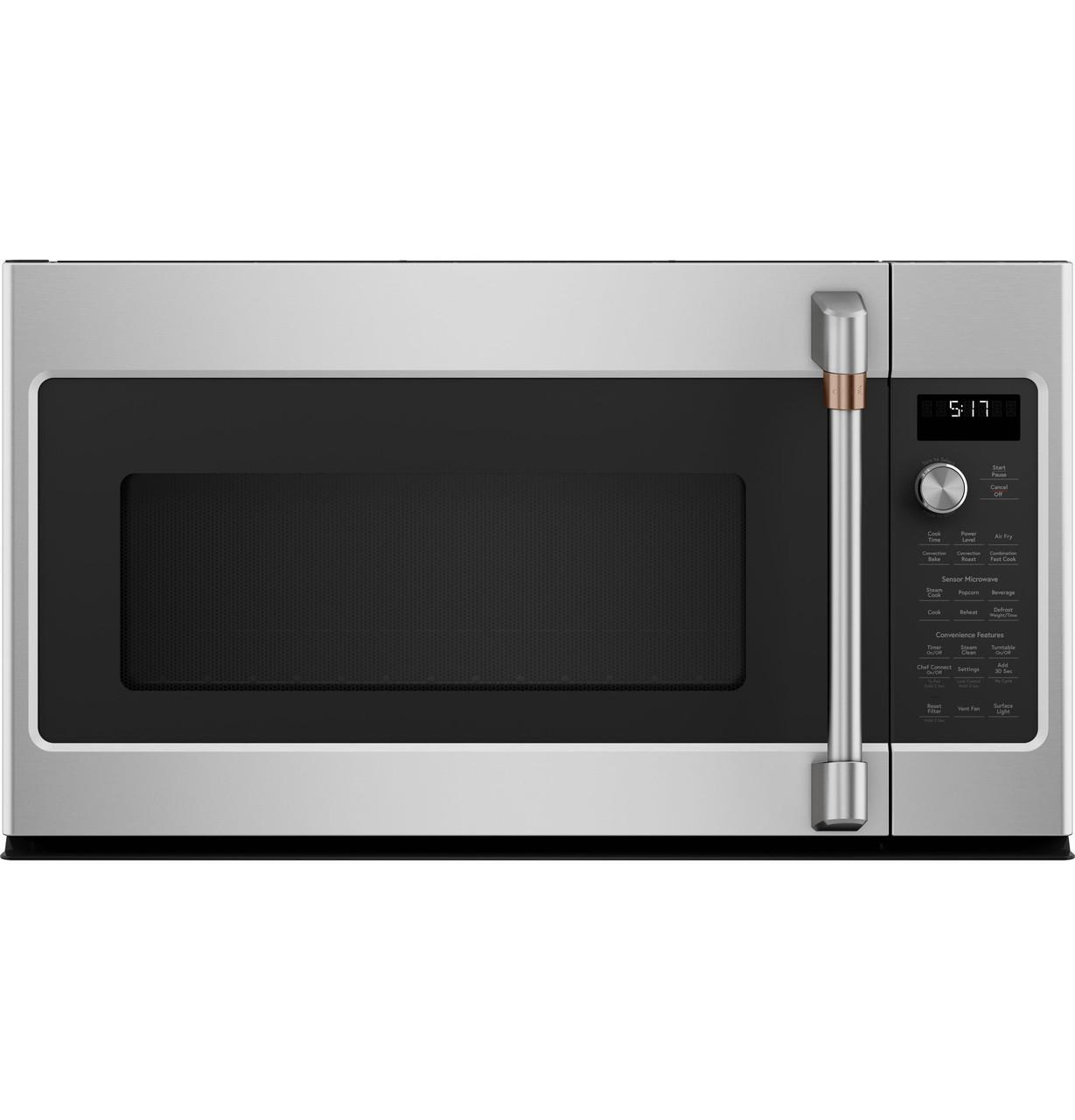 Cafe CVM517P2RS1 CAF(EBACK)™ 1.7 Cu. Ft. Convection Over-the-Range Microwave Oven