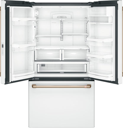 Cafe CWE23SP4MW2 CAF(EBACK)™ ENERGY STAR® 23.1 Cu. Ft. Smart Counter-Depth French-Door Refrigerator