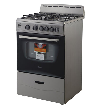 GR2416CSS Avanti 24" Gas Range - Stainless Steel