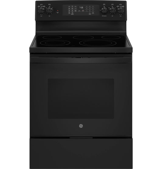 GE® 30" Free-Standing Electric Convection Range with No Preheat Air Fry