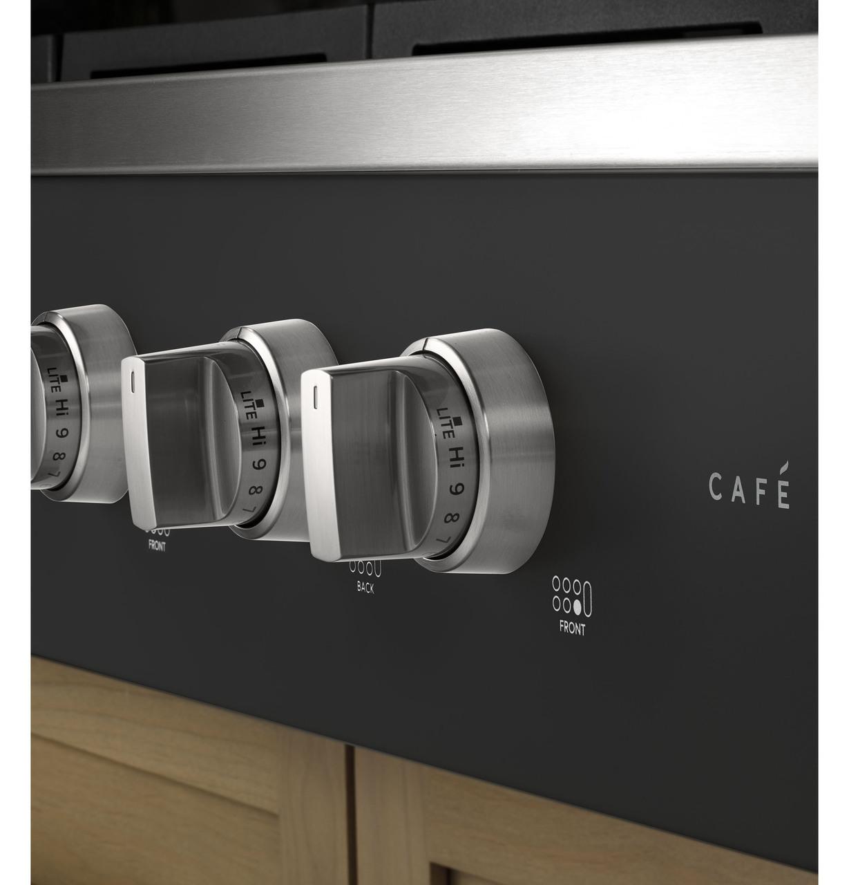 Cafe CGU366P3TD1 CAF(EBACK)™ 36" Commercial-Style Gas Rangetop with 6 Burners (Natural Gas)