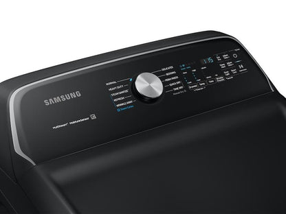 Samsung DVG54R7200V 7.4 cu. ft. Gas Dryer with Steam Sanitize+ in Black Stainless Steel
