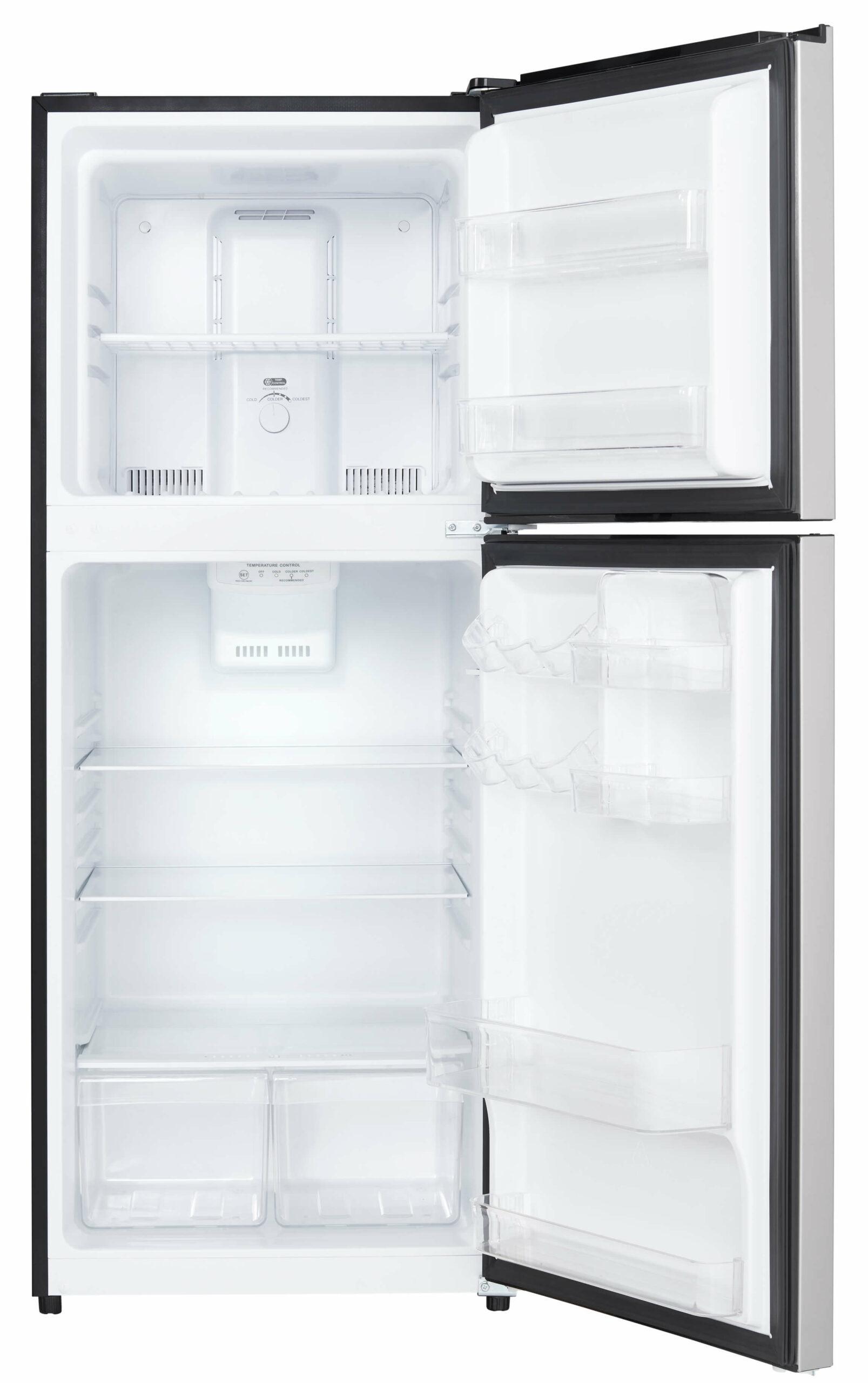 DFF101B1BSLDB Danby 10.1 cu. ft. Top Mount Apartment Size Fridge in Stainless Steel