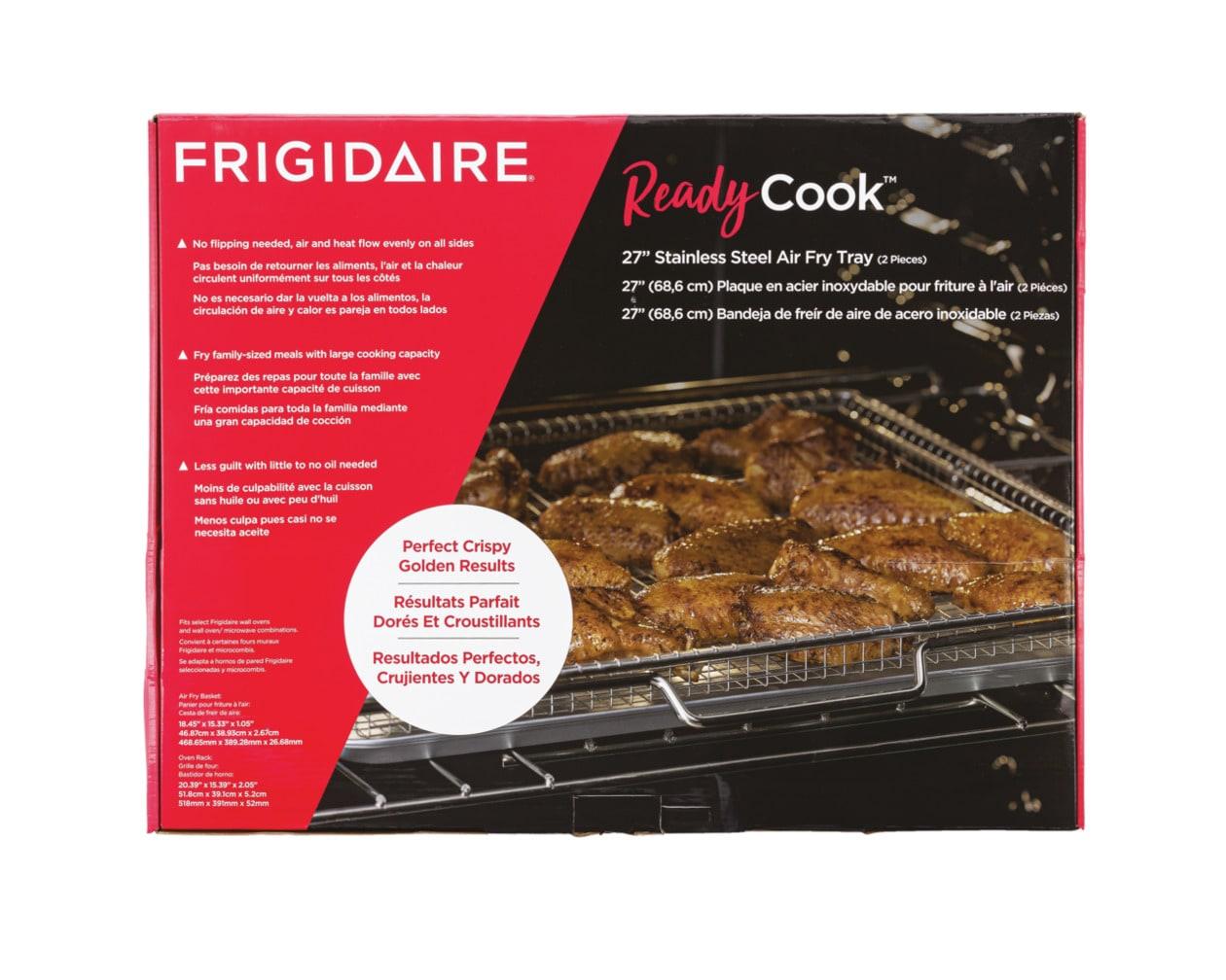 Frigidaire ReadyCook 24inch Air Fry Tray For 30inch Wall Oven - Stainless  Steel