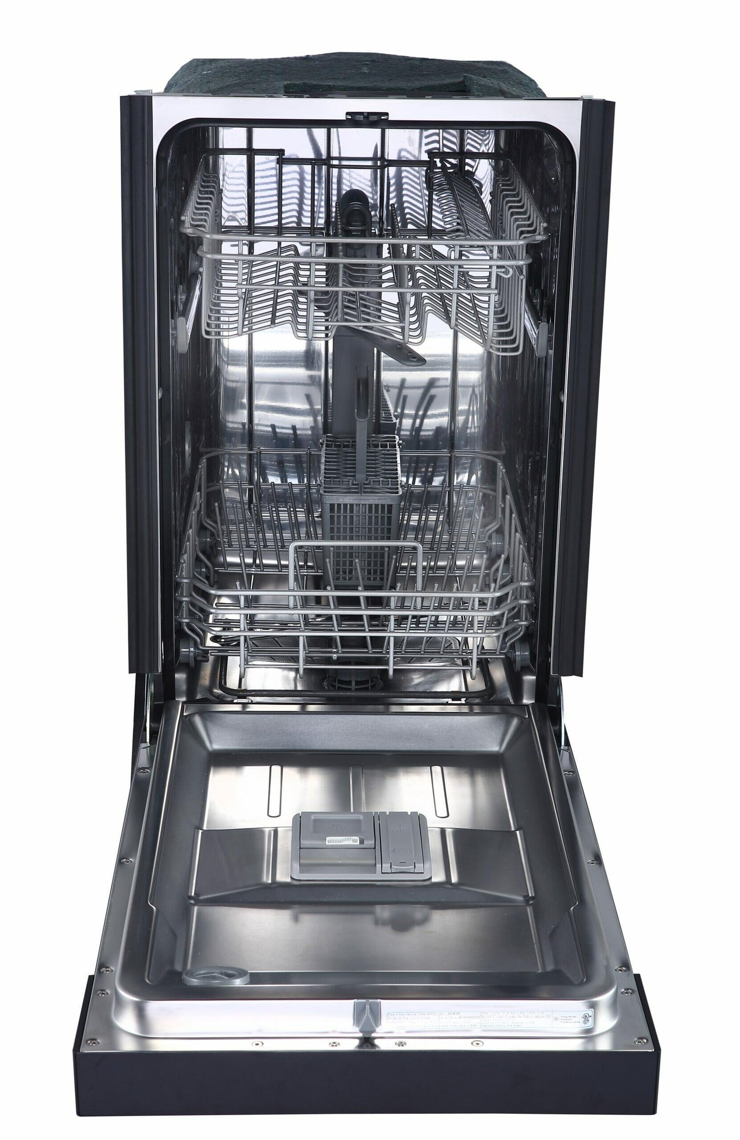 Danby 18" Wide Built-in Dishwasher in Black