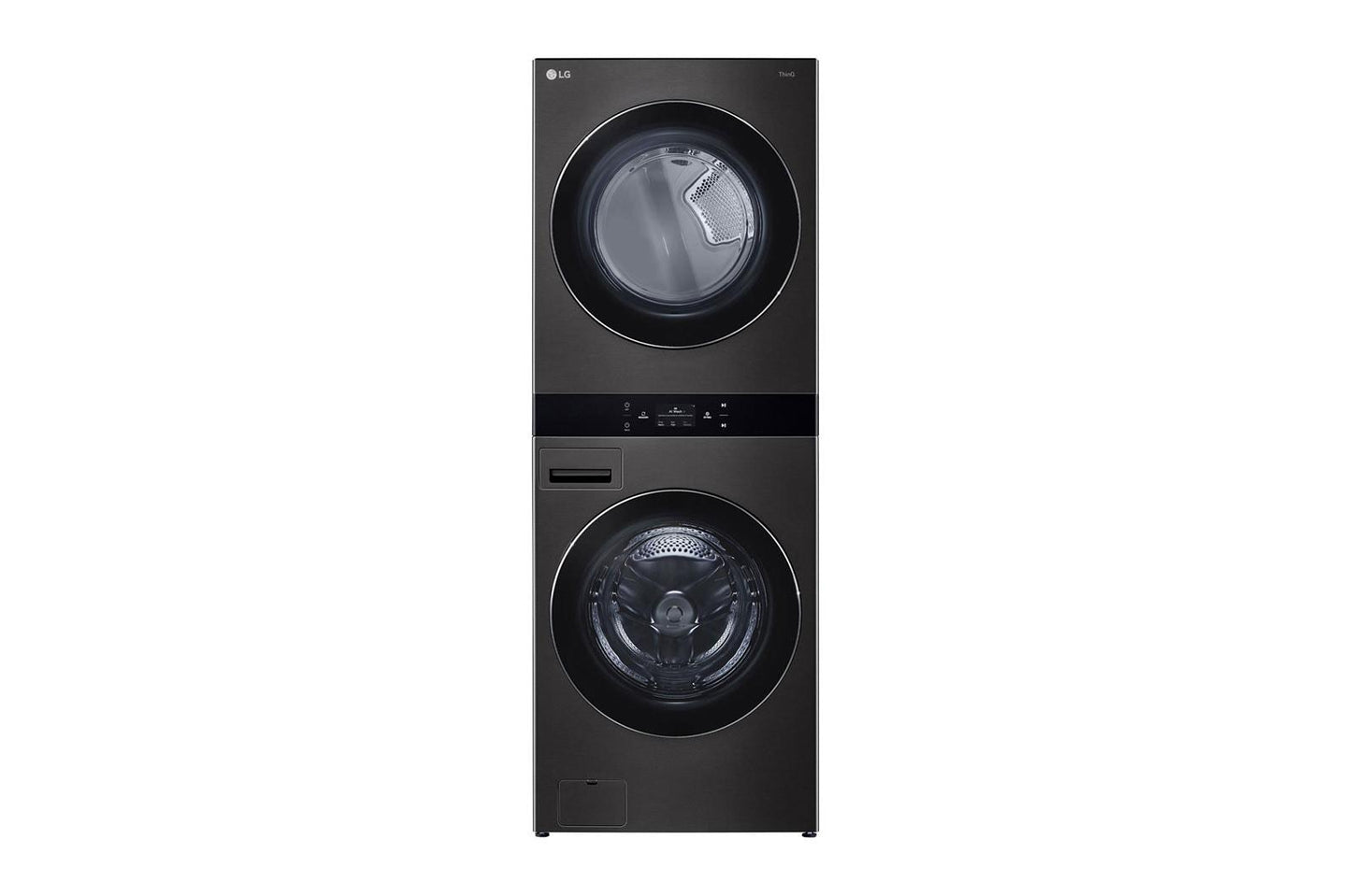Lg WKGX301HBA Single Unit Front Load LG WashTower™ with Center Control® 5.0 cu. ft. Washer & 7.4 cu. ft. Gas Dryer