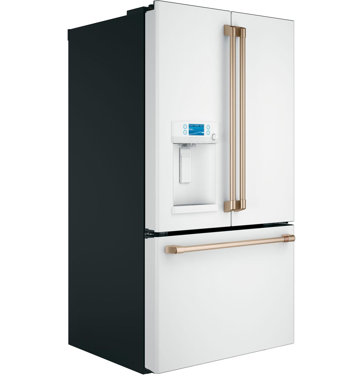 Cafe CFE28TP4MW2 Caf(eback)™ ENERGY STAR® 27.7 Cu. Ft. Smart French-Door Refrigerator with Hot Water Dispenser