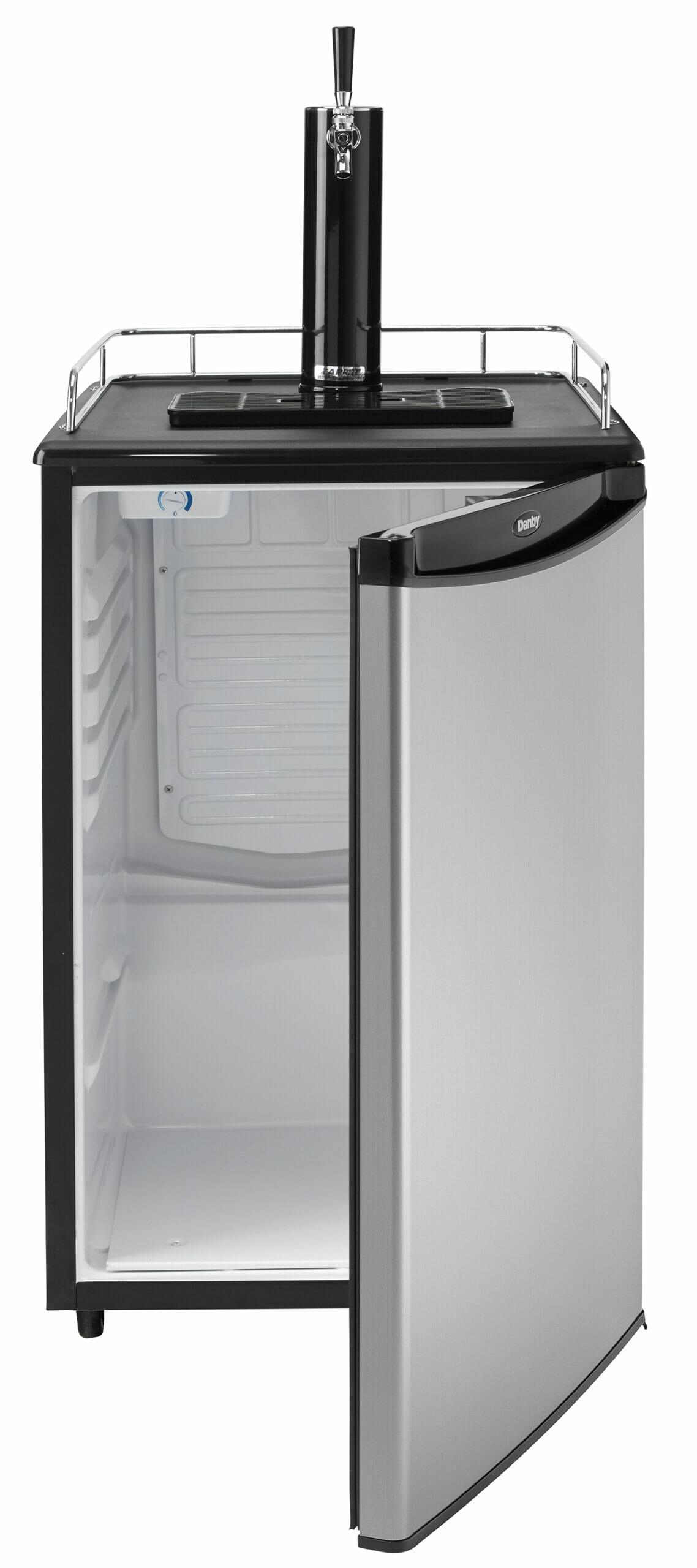 DKC054A1BSLDB Danby 5.4 cu. ft. Single Tap Keg Cooler in Stainless Steel