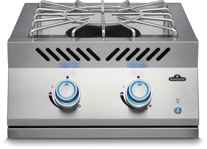 Napoleon Bbq BIB18PBPSS Built-in 700 Series Power Burner with Stainless Steel Cover , Propane, Stainless Steel