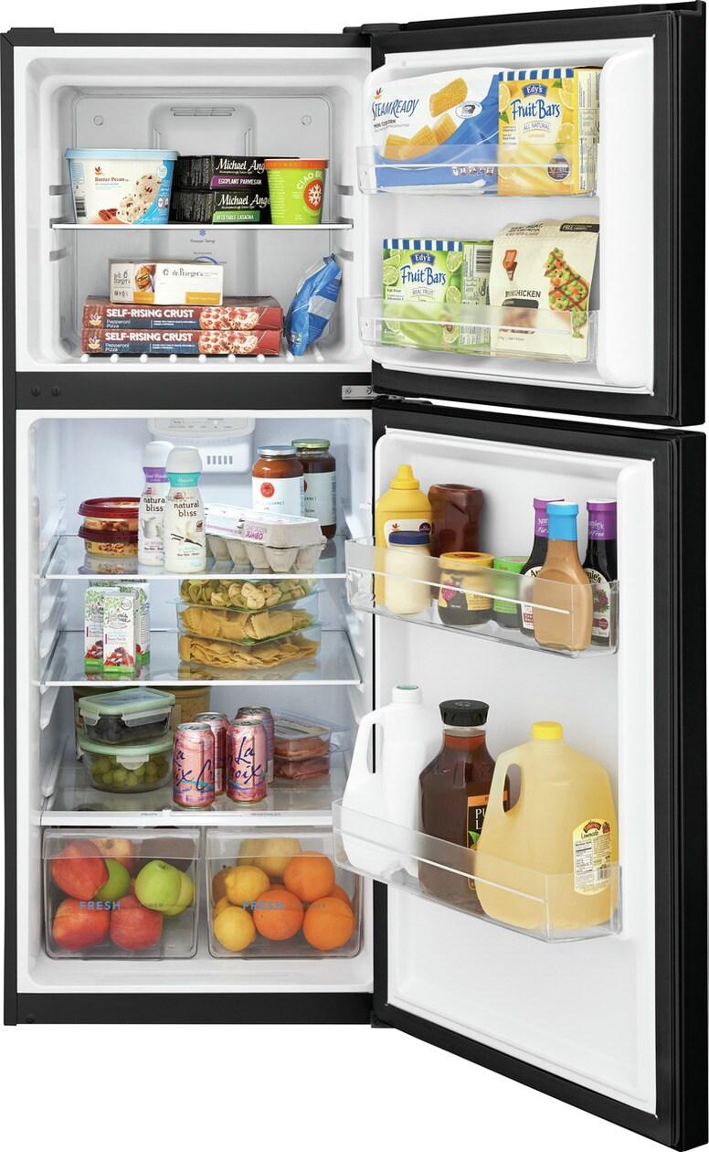 Frigidaire FFET1022UB 10 Cu. Ft. Garage Ready Top Freezer Apartment-Size Refrigerator