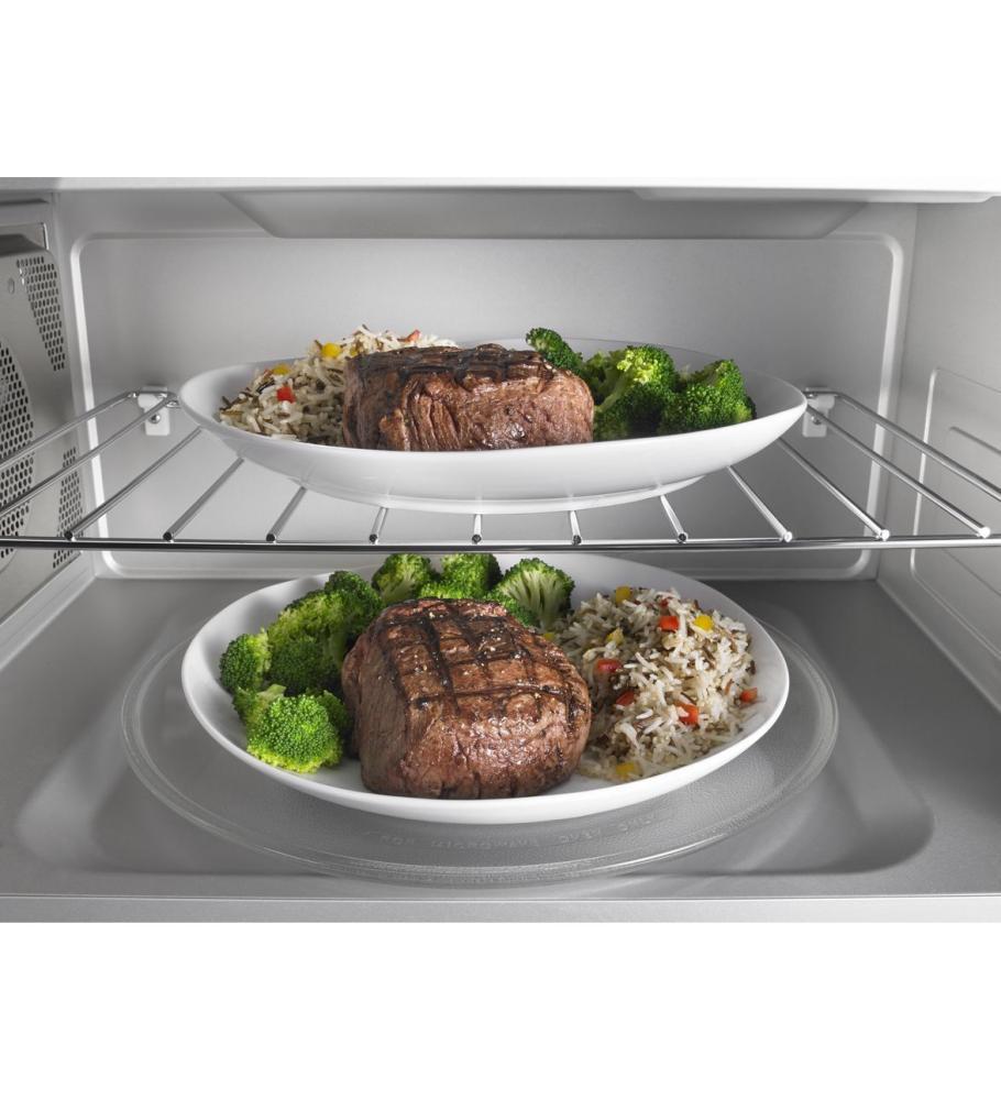 Whirlpool WMH76719CB 1.9 cu. ft. Microwave Hood Combination with TimeSavor Plus True Convection