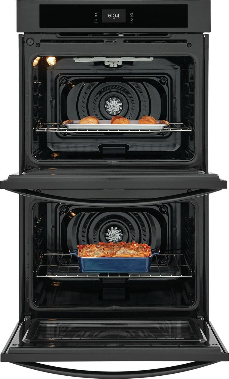 Frigidaire FCWD3027AB 30" Double Electric Wall Oven with Fan Convection