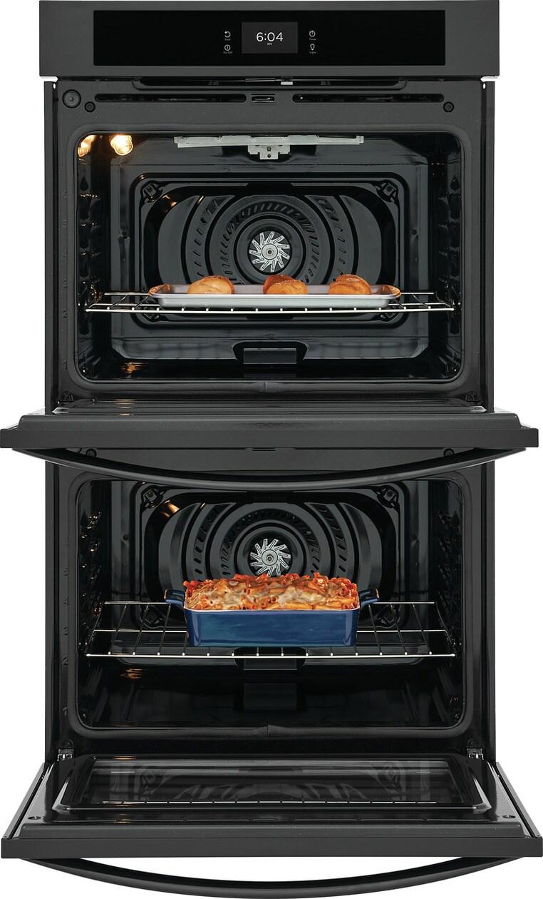 FCWD3027AB Frigidaire 30" Double Electric Wall Oven with Fan Convection