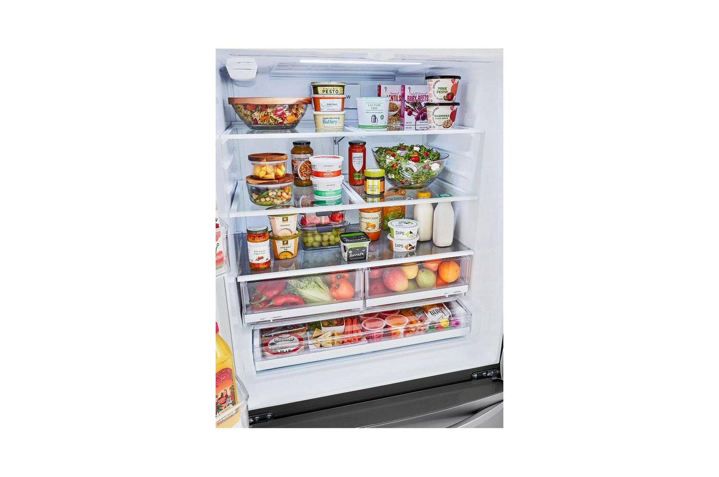 Lg 29 cu. ft. French Door Refrigerator with Slim Design Water Dispenser