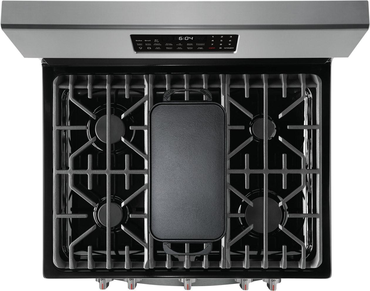 Frigidaire Gallery 30" Freestanding Gas Range with Air Fry