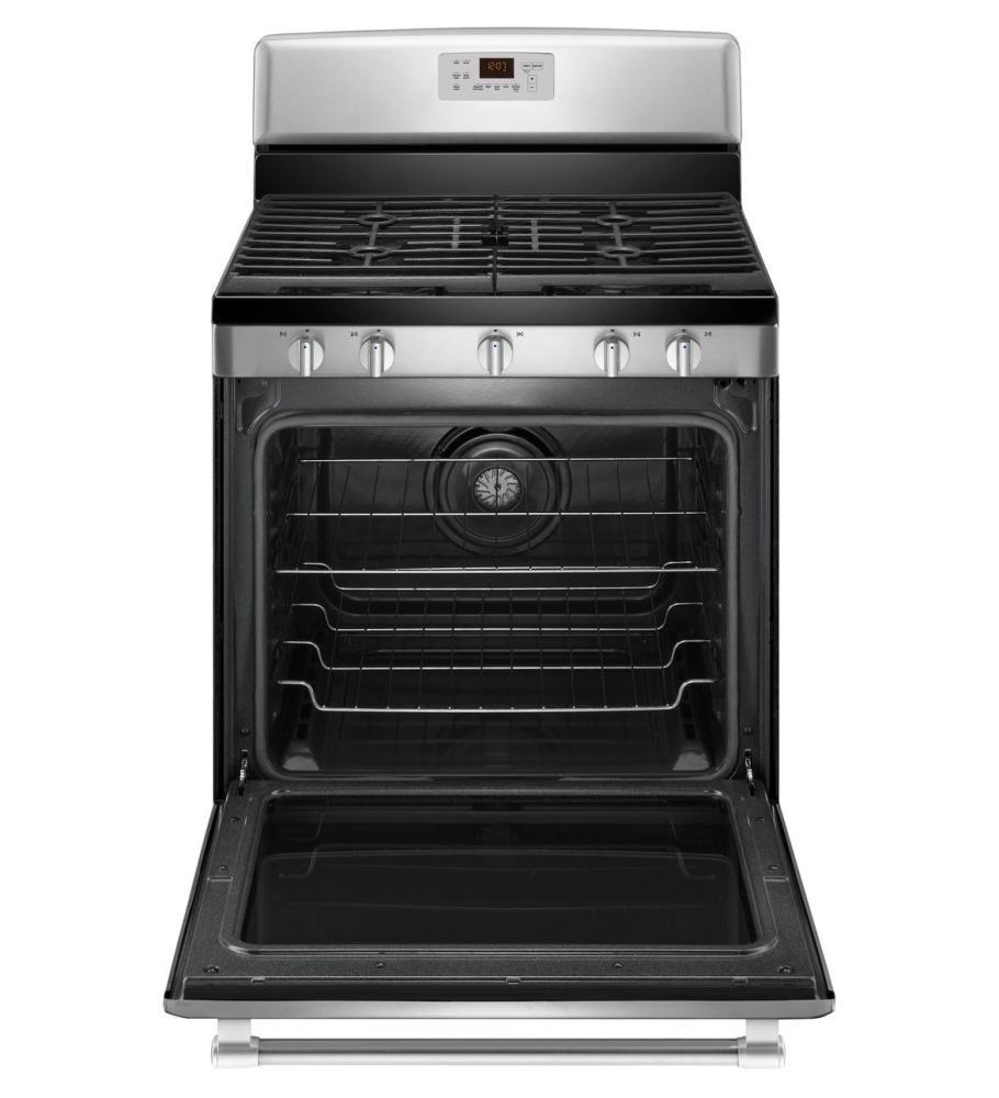 Maytag MGR8700DB 30-inch Wide Gas Range with Convection and Power Burner - 5.8 cu. ft.