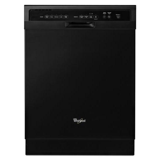 WDF550SAFB Whirlpool® ENERGY STAR® Certified Dishwasher with Cycle Memory - Black