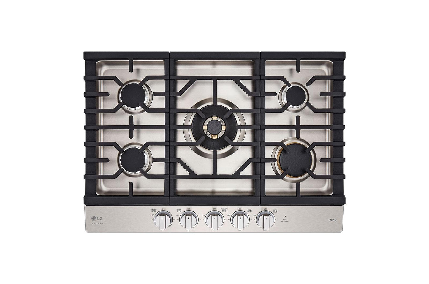 CBGS3028S LG STUDIO 30" UltraHeat™ Gas Cooktop with EasyClean®