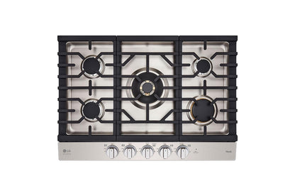 CBGS3028S LG STUDIO 30" UltraHeat™ Gas Cooktop with EasyClean®