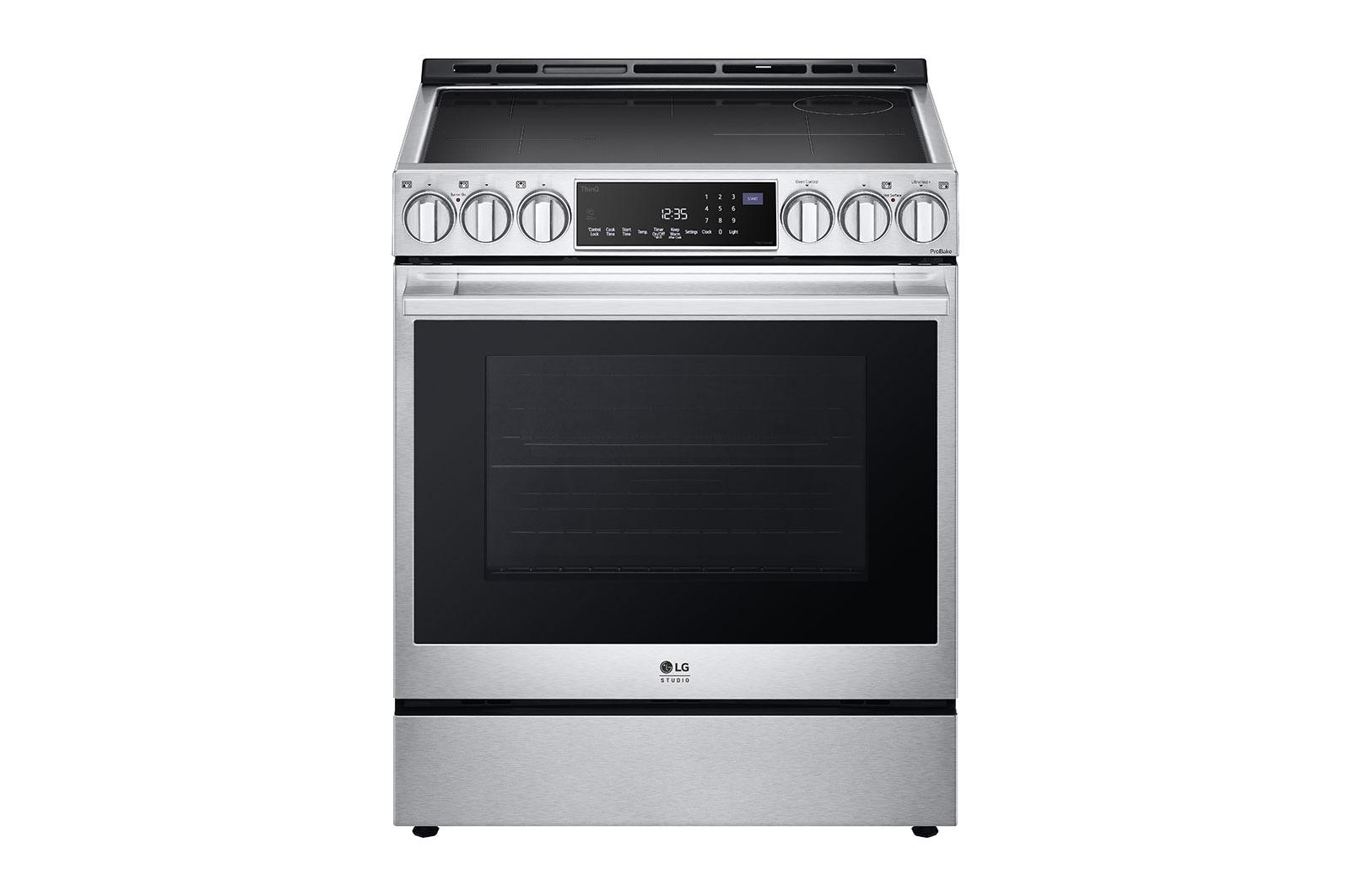 LG STUDIO 6.3 cu. ft. InstaView® Induction Slide-in Range with Air Fry and Air Sous Vide