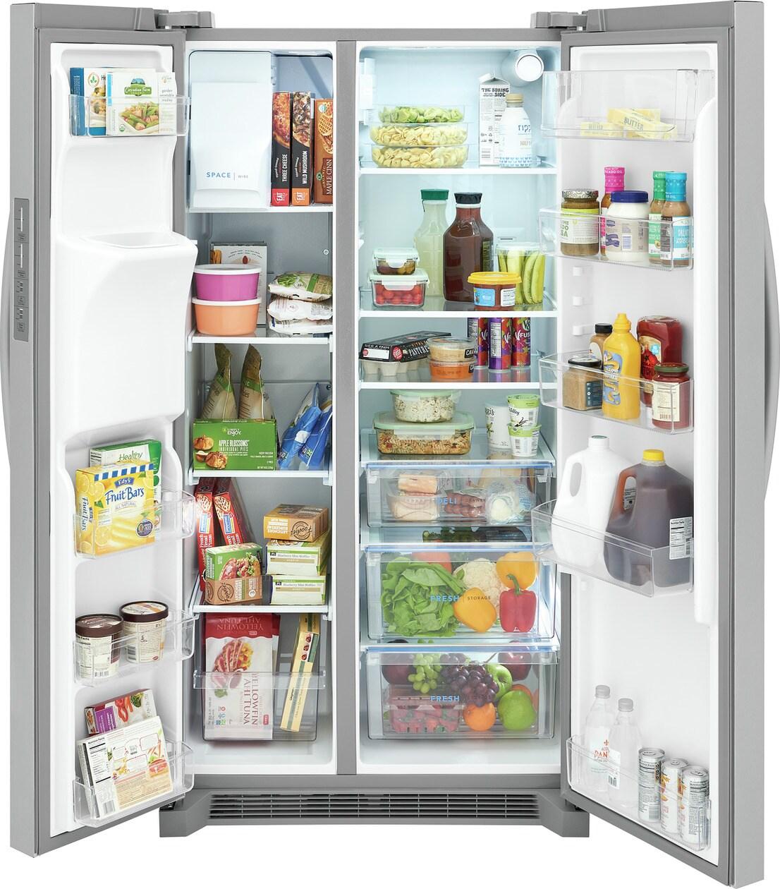 Frigidaire FRSC2333AS 22 Cu. Ft. 36" Counter Depth Side by Side Refrigerator
