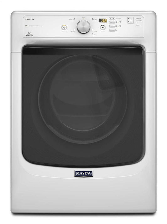 Maytag MGD3100DW Maxima® Front Load High Efficiency Dryer with Large Capacity and Advanced Moisture Sensing - 7.3 cu. ft.