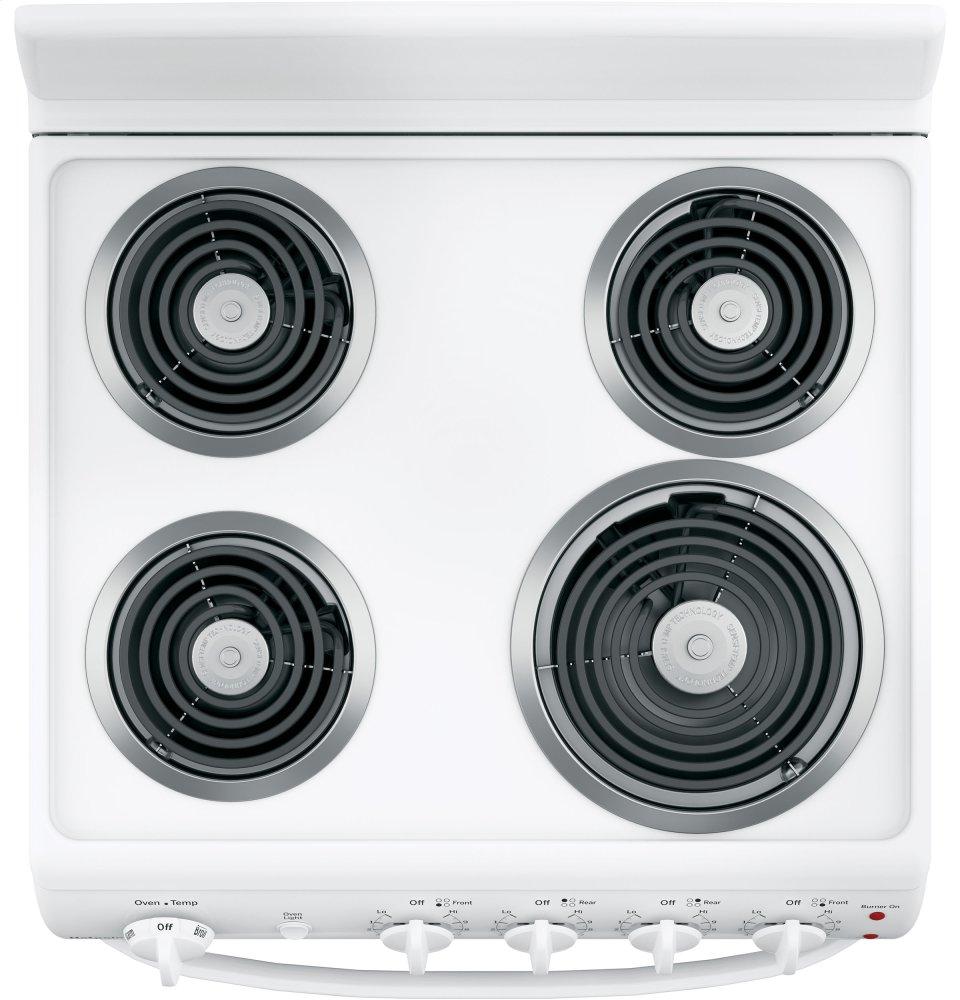 Hotpoint® 24" Electric Free-Standing Front-Control Range