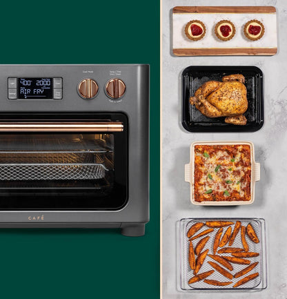 Cafe C9OAAAS3RD3 CAF(EBACK)™ Couture™ Toaster Oven with Air Fry