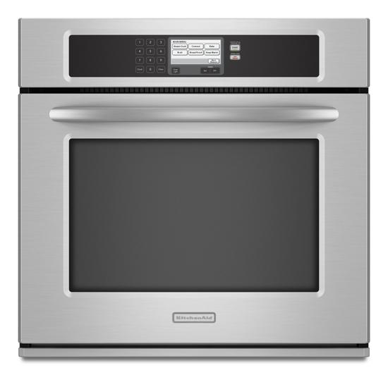 Kitchenaid KEBU107SSS Stainless Steel KitchenAid® 30-Inch Steam-Assist Single Wall Oven, Architect® Series II