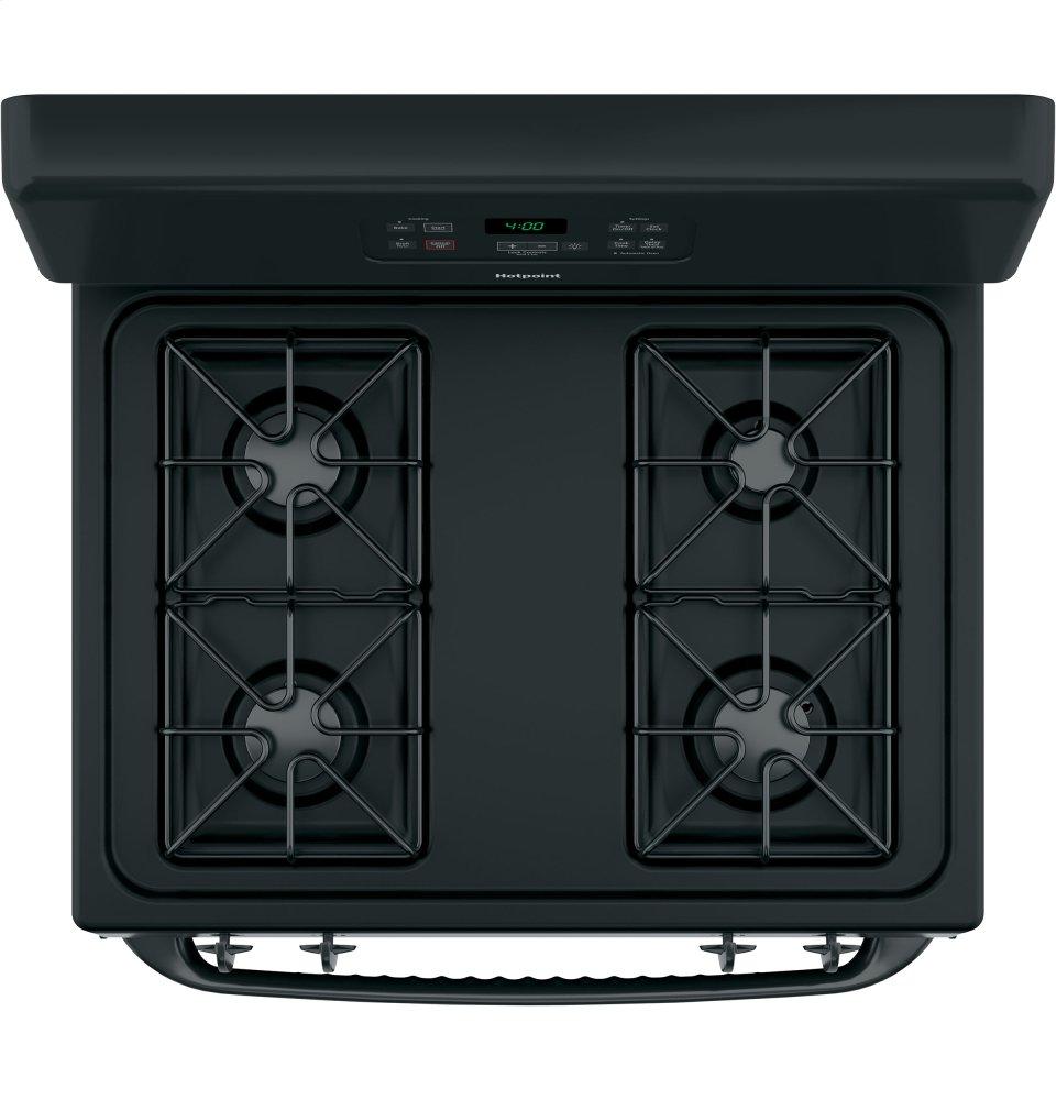 Hotpoint® 30" Free-Standing Standard Clean Gas Range