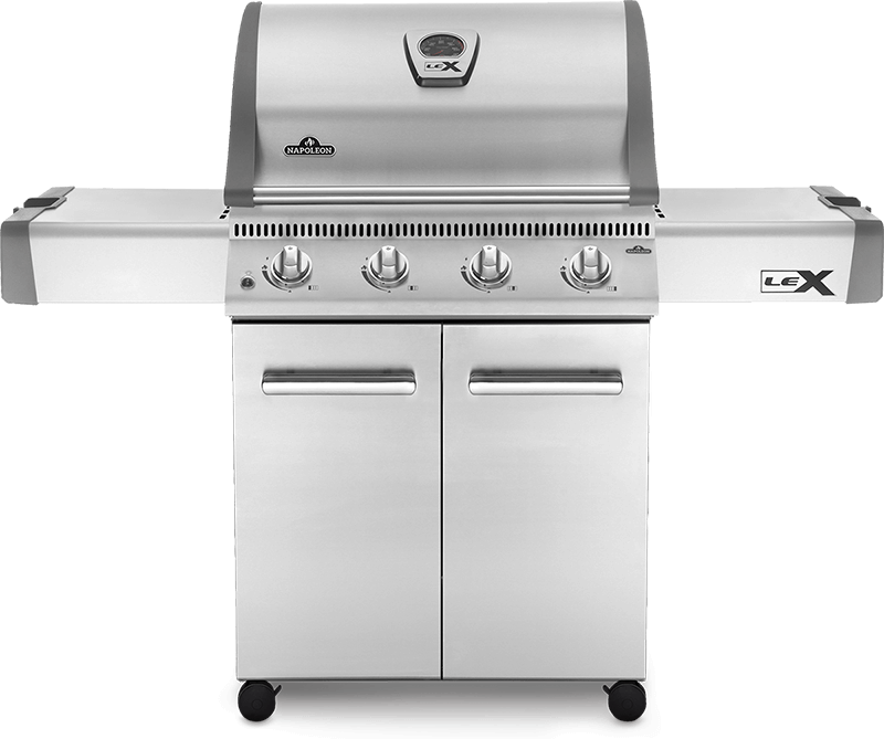 Napoleon Bbq LEX 485 Gas Grill , Stainless Steel , Propane