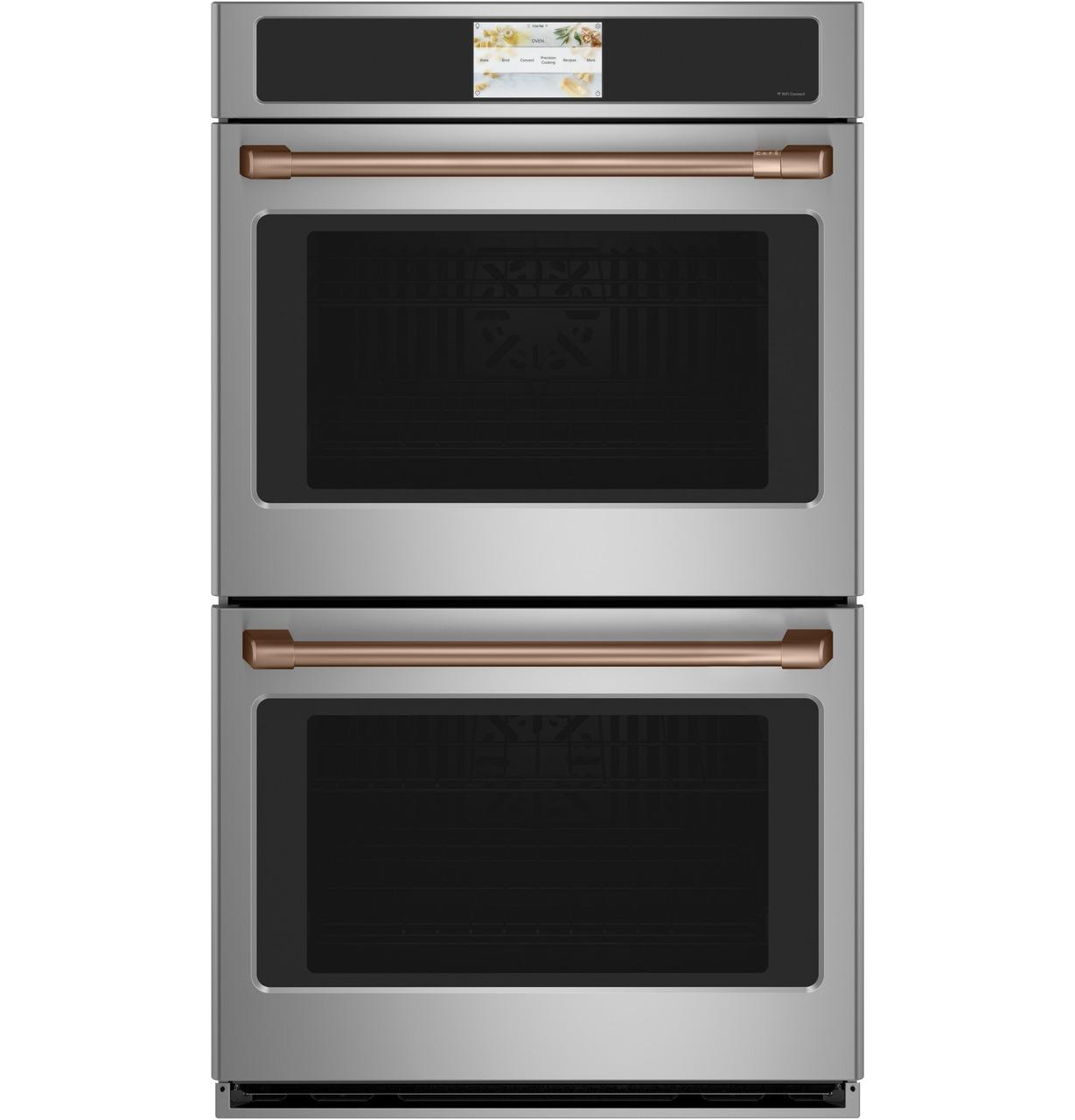 Cafe CXWD0H0PMCU CAF(EBACK)™ 2 - 30" Double Wall Oven Handles - Brushed Copper