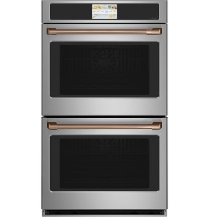 Cafe CXWD0H0PMCU CAF(EBACK)™ 2 - 30" Double Wall Oven Handles - Brushed Copper