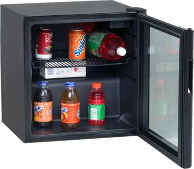 Avanti 1.9 CF Beverage Cooler - Black w/Glass Door