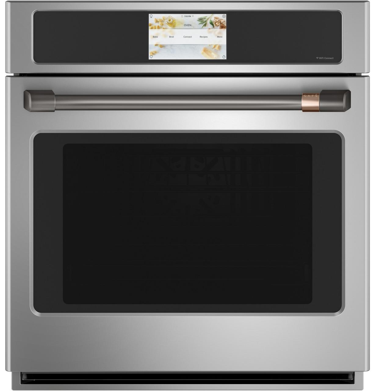 Cafe CKS70DP2NS1 CAF(EBACK)™ 27" Smart Single Wall Oven with Convection