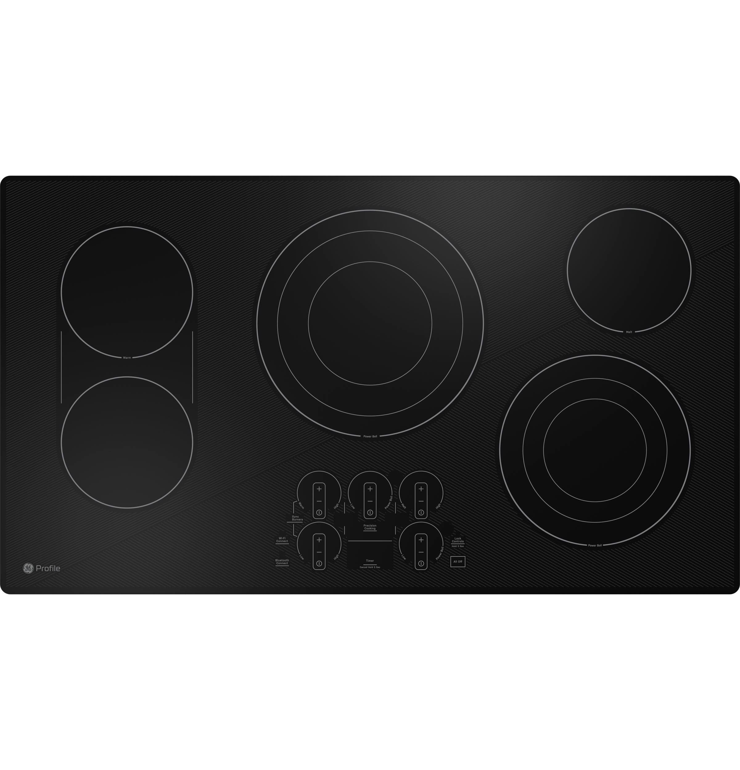 PEP9036DTBB GE Profile™ 36" Built-In Touch Control Cooktop