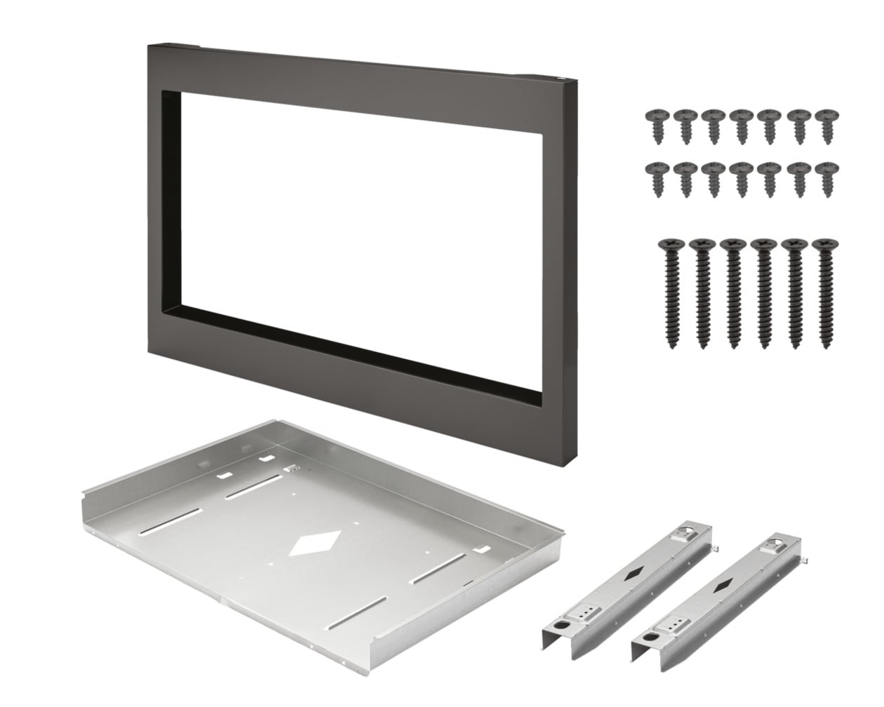 Frigidaire Gallery 27" Dark Stainless Steel Gallery Microwave Trim Kit