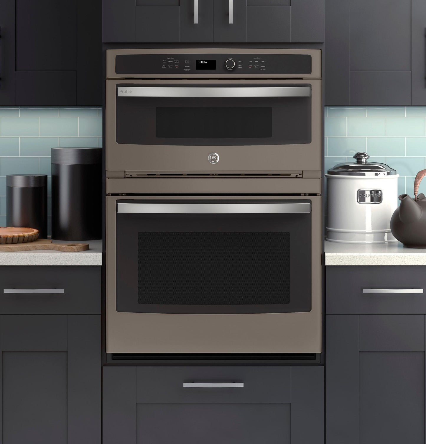GE Profile™ 30" Built-In Combination Convection Microwave/Convection Wall Oven