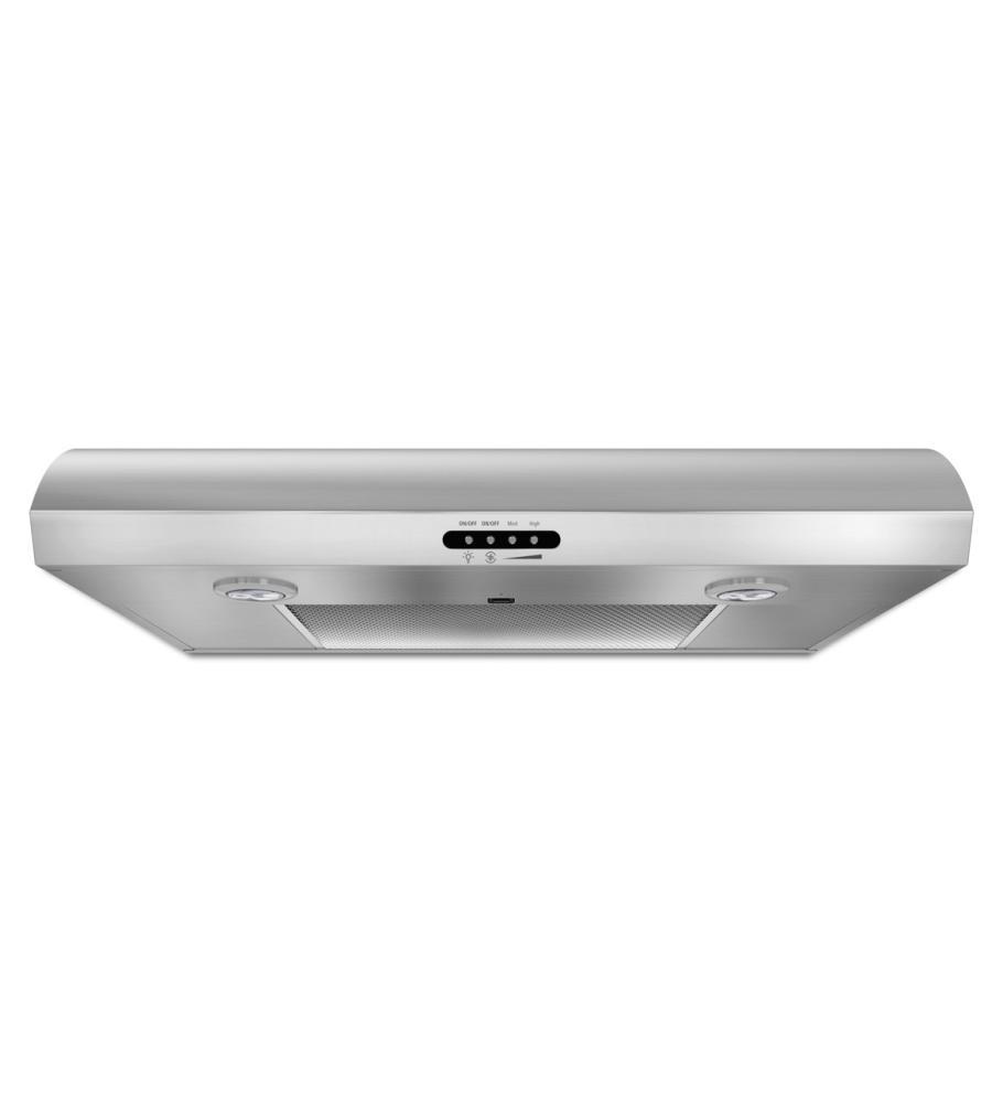 Whirlpool UXT5230AYS 30-Inch Convertible Under-Cabinet Hood 350 CFM