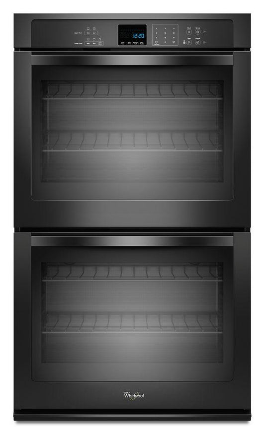 Whirlpool WOD51EC0AB 10 cu. ft. Double Wall Oven with extra-large oven window