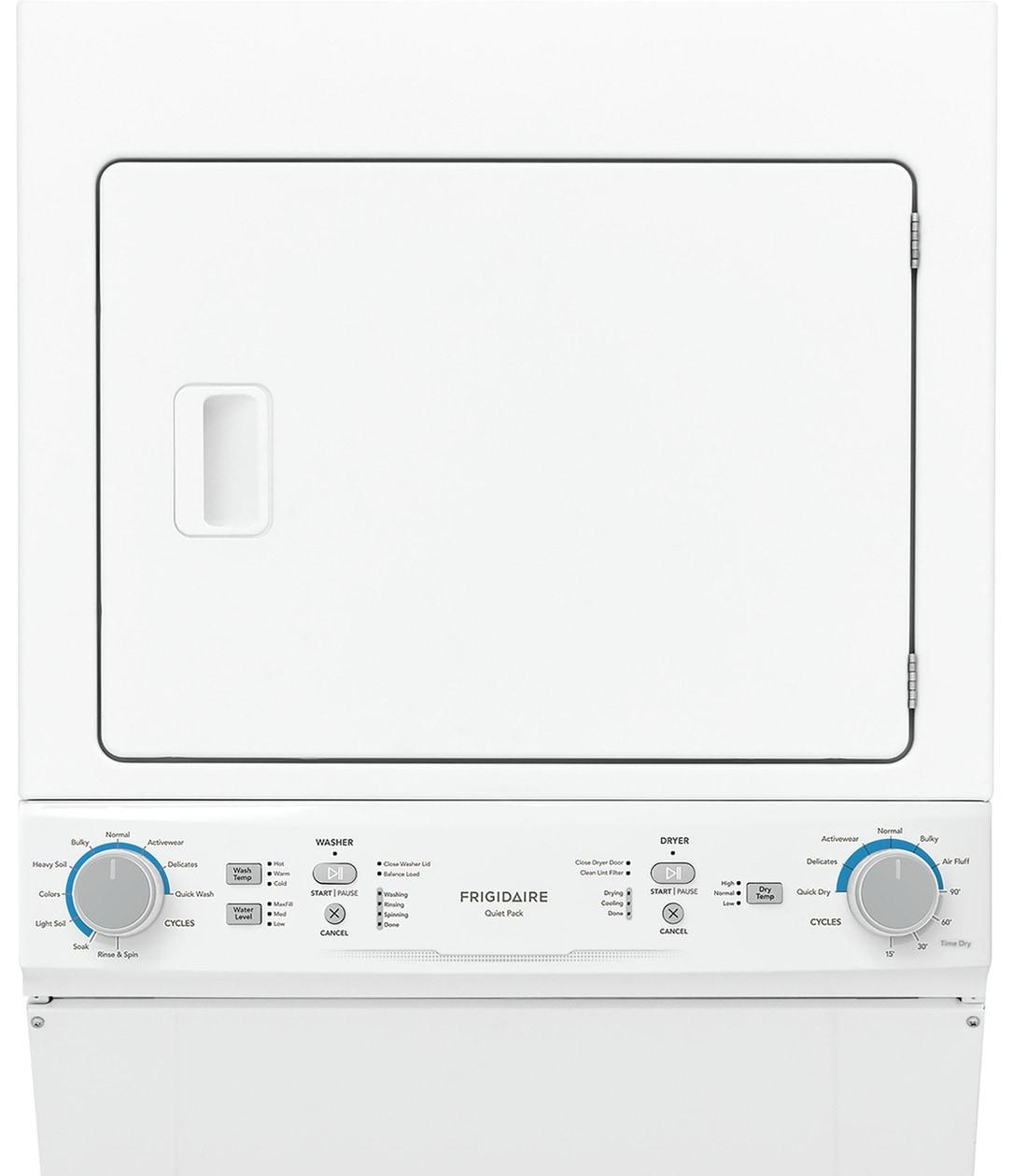 Frigidaire Gas Washer/Dryer Laundry Center - 3.9 Cu. Ft Washer and 5.5 Cu. Ft. Dryer