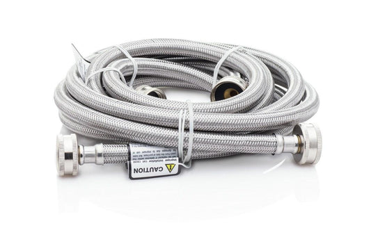 Frigidaire 5304490736 Braided Stainless Steel 6' Washer Fill Hoses
