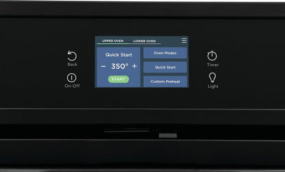 Frigidaire FCWD3027AB 30" Double Electric Wall Oven with Fan Convection