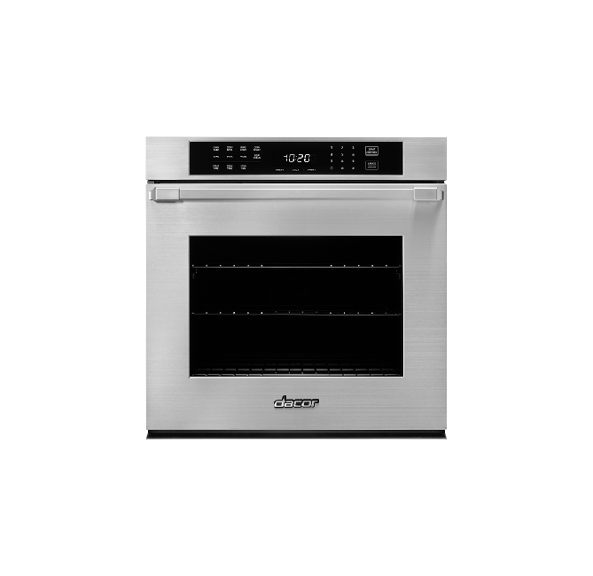 Dacor 27" Single Wall Oven, Silver Stainless Steel with Pro Style Handle